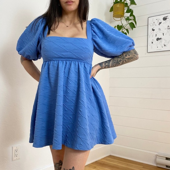 Free people violet mini dress - Picture 3 of 7